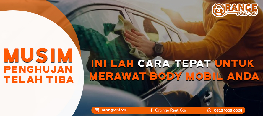 merawat body mobil saat musim hujan