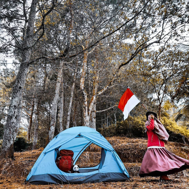 Camping Puncak Sawiyah diSource : @nengulfani